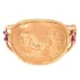 Tagliamonte - 14k Yellow Gold and Ruby Bangle Bracelet
