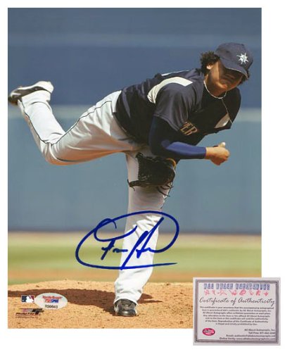 Felix Hernandez Autographed 8x10 Photo - Seattle Mariners