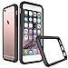 iPhone 6s Case, RhinoShield [CrashGuard] 11 ft Shock Absorption Thin Bumper Case with Lifetime Warranty & FREE Back Transparent Skin. Slim Heavy Duty Protection. Also for iPhone 6 - Charcoal Black