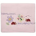 Butterfly Kisses Baby Fleece Throw