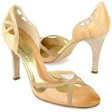 Kenneth Cole Round Off Peach high-heels