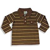 Charlie Rocket - Boys Long Top, Brown