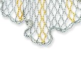 14K Two-Tone Gold Necklace - 18 - Balinese Bead Collection