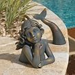 Mindy The Mermaid statue siren home garden sculpture New (The Digital Angel)