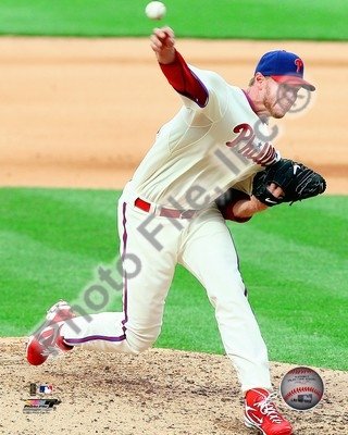 Roy Halladay Philadelphia Phillies Pitching 8x10 Photo