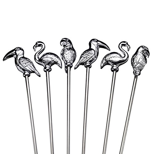 Prodyne Bar Birds Martini Picks (Set of 6)