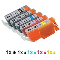 eStoreimport @ 5 packs Compatible Ink Cartridge Replacement Canon PGI-7 PGI-9 Pixma MX7600 iX7000