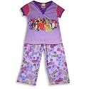 High School Musical by Disney - Girls Short Sleeve High School Musical Pajamas, Purple, Multi