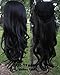 Simpleyourstyle 16colors 3/4 Half Hair Extensions Body Wave Wigs,Synthetic Hair Extensions,wig Stand Gift Heat Resistant Brown Blonde Clip in Hair Extensions U Pick 200g