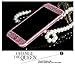 Iphone 6 Screen Protector , Anven (TM) Fashion Luxury Full Body Glamorous Shiny Bling Diamond Glittering Sparkle With Crystal Rhinestone Screen Protector Film Sticker for Iphone 6 (4.7inch) (IPhone 6, Rose)