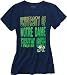Notre Dame Fighting Irish Women's Navy Twain Dyed Slub Knit T-Shirt