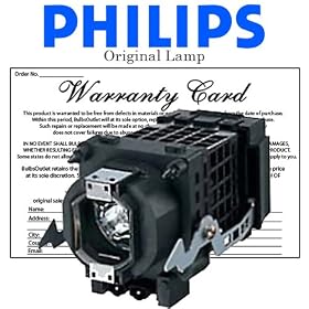 Click here to buy Philips Lighting Sony KDS-R60XRB1 KDSR60XRB1 Lamp with Housing XL5100.