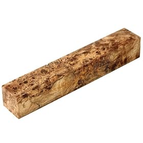 Big Leaf Maple Pen Blank, Natural