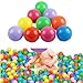 HeroNeo 100pcs 5.5 Centimeter Colorful Ball Fun Ball Soft Plastic Ocean Ball Baby Kid Toy Swim Toy