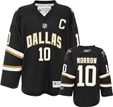 Brenden Morrow Youth Jersey: Reebok Black #10 Dallas Stars Youth Replica Jersey