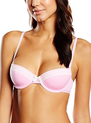 Lulu Castagnette Sujetador Copa Foam con Aros Natural (Rosa)