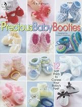 Crochet Precious Baby Booties 8740501