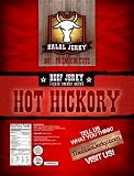 Halal Jerky - Hot Hickory Flavor 12-bag Box (3 Oz Bag)