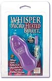 California Exotics Whisper Micro-Heated Bullet, Purple
