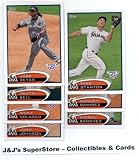 2012 Topps Opening Day Miami Marlins Team Set -7 Cards including Hanley Ramirez,Jose Reyes,Mike Stanton, Heath Bell,& more!