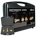Adapterkoffer EUROPA (ACME, DISH, Bajonett) kurze Ausf&uuml;hrung Autogas