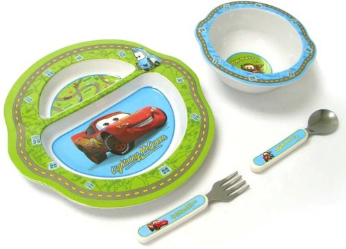 Baby: The First Years Disney Cars 4 Piece Feeding Set
