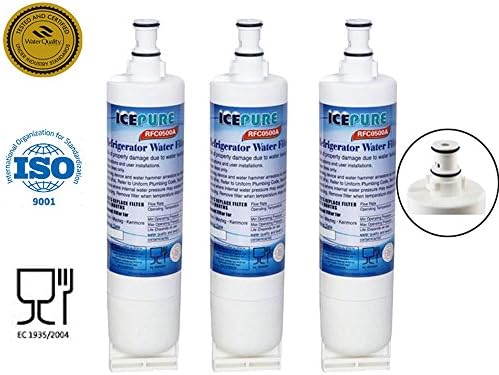 Pack of 3 Bluesky2046 Water Filter Compatible to Whirlpool 4396510