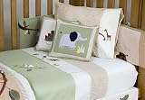 Kids Line Zanzibar Cotbed Fleece Blanket