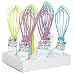 Assorted Coloured Silicone Small Whisk