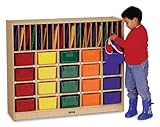 Classroom Organizer - 20 - With Colored Trays - School & Play Furniture
