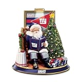 NFL New York Giants Talking Santa Claus Tabletop Centerpiece