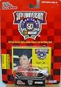Racing Champions - NASCAR - 50th Anniversary - 1999 - Michael Waltrip - No. 21 Citgo Ford Taurus - 1:64 Die Cast Replica Car and Collector Card
