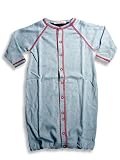 Little Mish Baby - Newborn Baby Boys Convertible Gown, Lt Blue