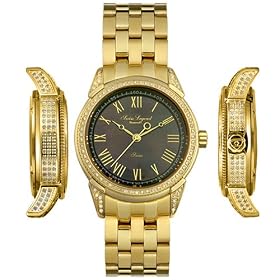 Swiss Legend Women's Diamond Collection Capri Gold-Tone Watch #40004-33