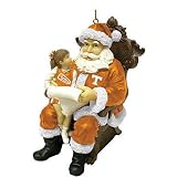 Tennessee Volunteers NCAA Wishlist Santa Ornament