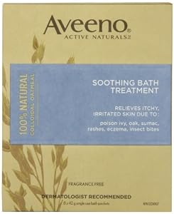 Aveeno Soothing Bath Treatment, 8 Count (Pack of 2)
