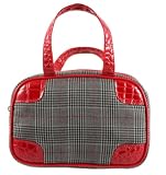 Danielle Designer Patch Red Croc Medium Carry-All Bag