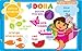 Neat Solutions 50-Ct Dora The Explorer Table Topper Disposable Stick-On Placemats With Reusable Pop-Up Travel Case
