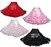 Hip Hop 50's Shop Womens Vintage Rockabilly Tutu Petticoat Slip (M/L Pink)