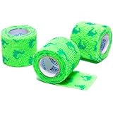 Coflex NL Elastic Bandage Green Dinos 2'' 3/pkg