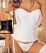 Shirley of Hollywood Satin Strapless (Bridal) Corset 29005