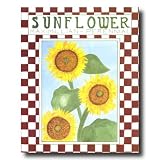 Country Sunflower Folk Wall Decor Picture Art Print