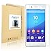 SONY Xperia Z4 Screen Protector - PLESON® SONY Xperia Z4 Tempered Glass Screen Protector -[Lifetime Warranty] 0.33mm Ultra Thin 9H Hardness 2.5D Round Edge Tempered Glass LCD HD Premium Screen Protector - [Anti-Scratch/ Shatterproof/ Anti-Fingerprint/ Water & Oil Resistant] Bubble-free Easy Installation - Retail Packaging