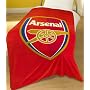 Zap Arsenal Red Crest Fleece Blanket