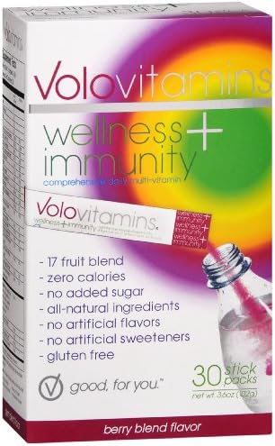 Volo Vitamins - Volo Vitamins Wellness Immunity Berry Blend, 30 packet