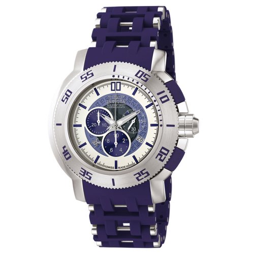 Invicta Men's 5600 Sea Spider Collection Black Ion-Plated Chronograph Watch