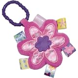 Taggie Toy - PINK Flower - car seat toy