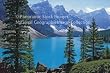 Moraine Lake, Alberta, Canada ClearView HD Jigsaw Puzzle 500pc