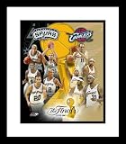 2007 NBA Finals Framed Photo - San Antonio Spurs vs Cleveland Cavaliers