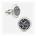 Onyx and MOP Checker Step Cufflinks